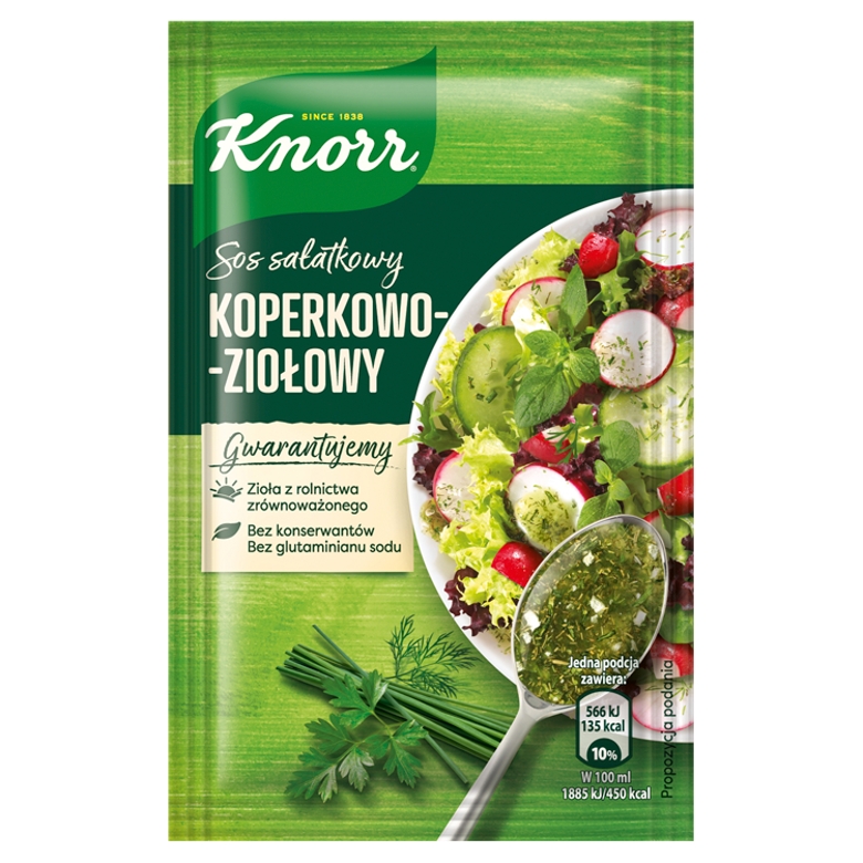 Sos sałatkowy  koperkowy Knorr 9g
