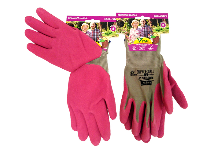 Rękawice Hot-Pink rozmiar: 8