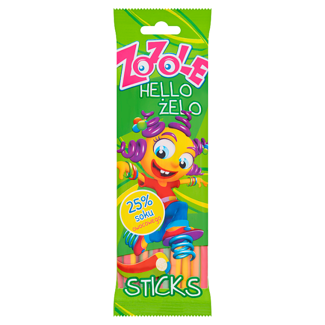 Żelki Sticks  Zozole 75g esklep.polomarket.pl
