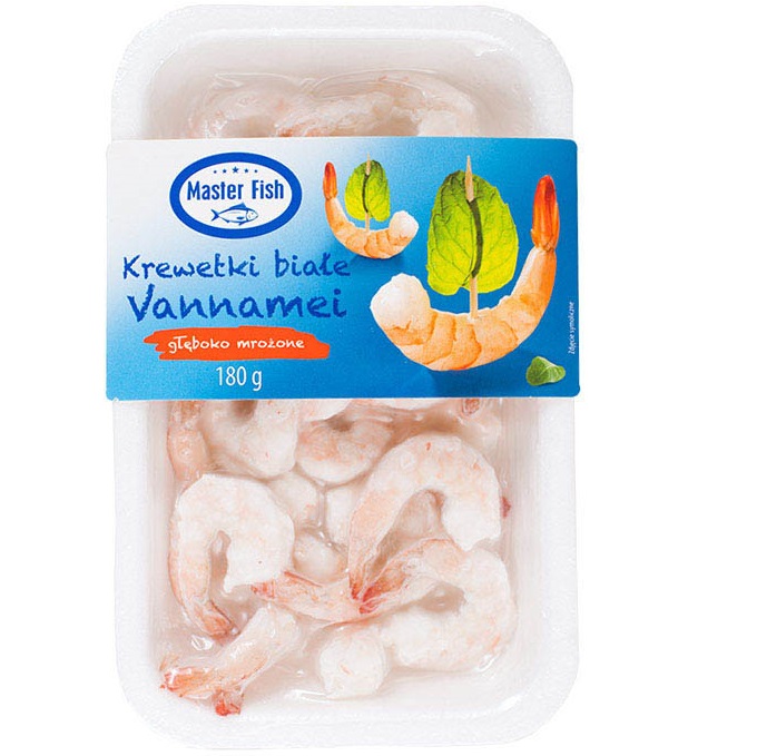 Master Fish krewetki Vannamei 180g