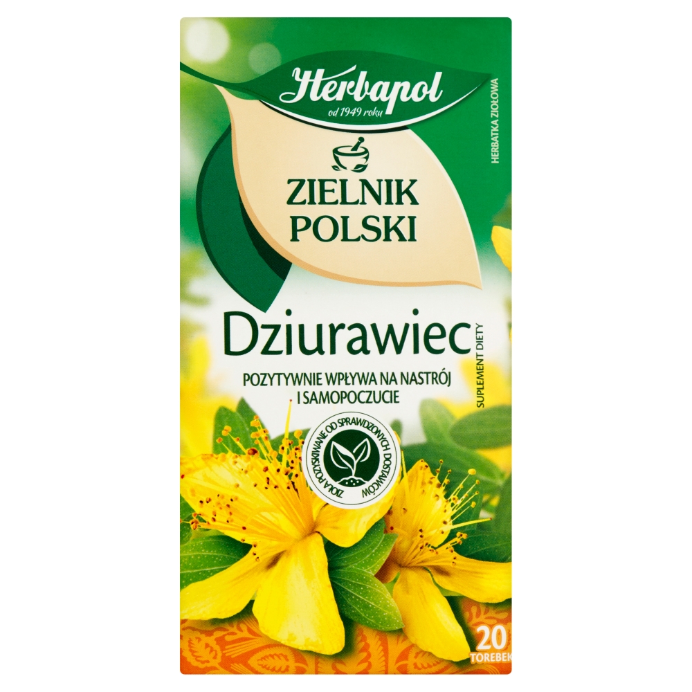 Herbata ziołowa Dziurawiec Zielnik Polski 20x2g
