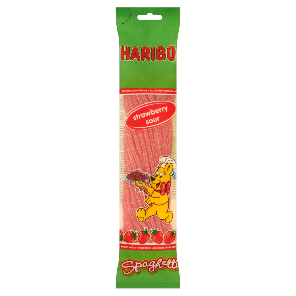 Żelki Spaghetti truskawka Haribo 200g