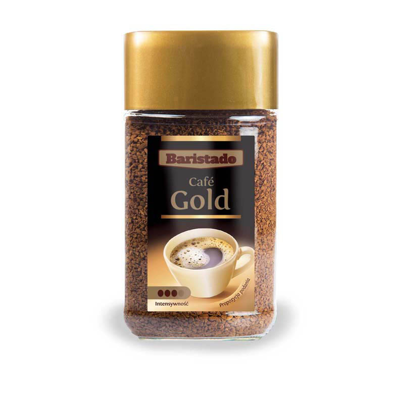 Kawa rozpuszczalna gold Baristado 100g