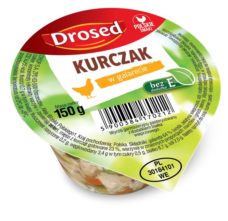 Kurczak w galarecie 150g esklep.polomarket.pl