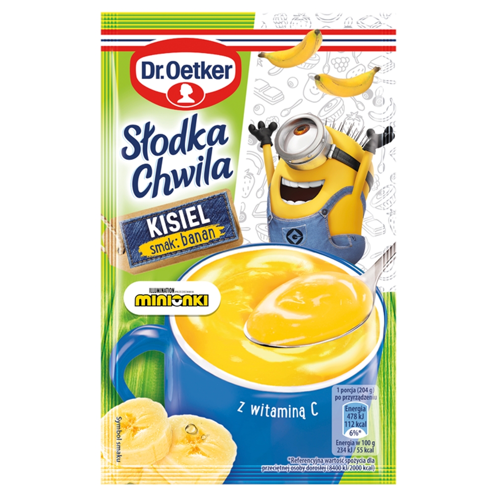 Kisiel Minionki banan Słodka Chwila 29g