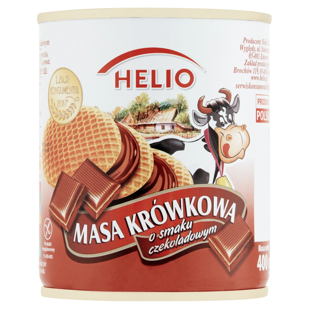 Masa Helio kajmakowa o sm.czekolad. 400glio 400g esklep.polomarket.pl