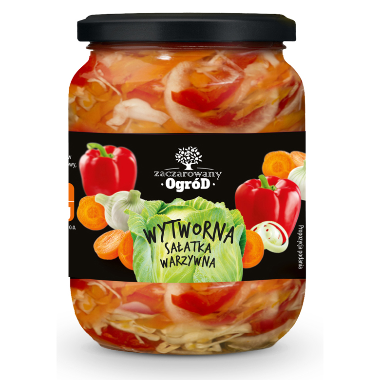 Sałatka warzywna  Zaczarowany Ogród 670g