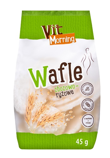 Wafle zbożowo-ryżowe 45g Vit Morning
