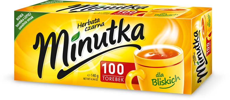 Herbata czarna ekspresowa Minutka 100tb esklep.polomarket.pl
