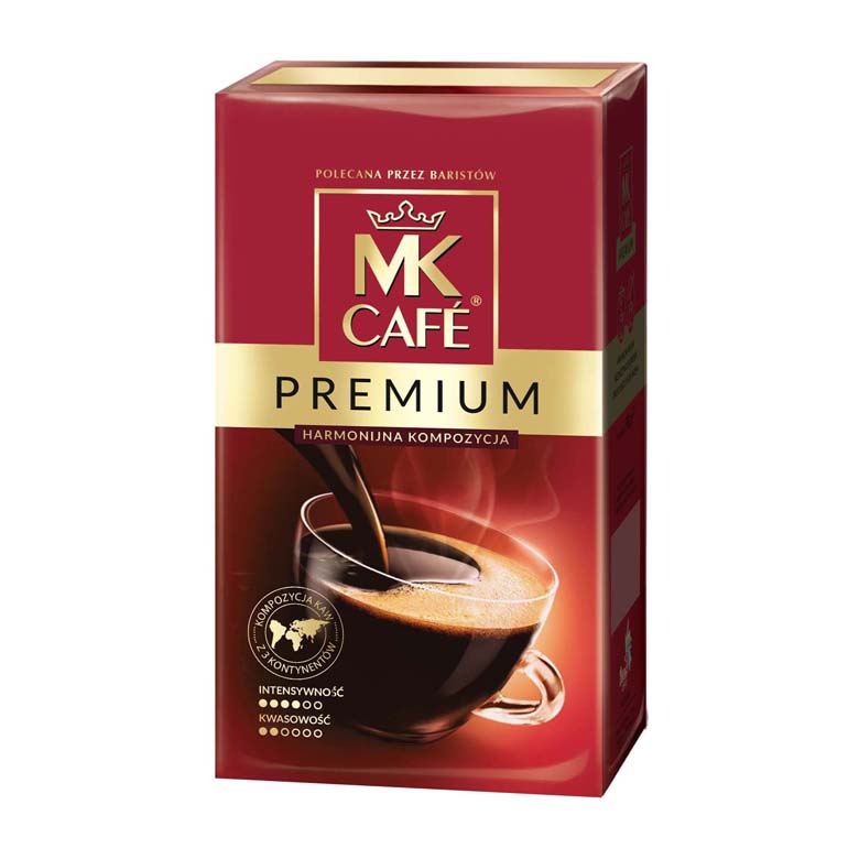 Kawa mielona MK Cafe Premium 500g/550g esklep.polomarket.pl