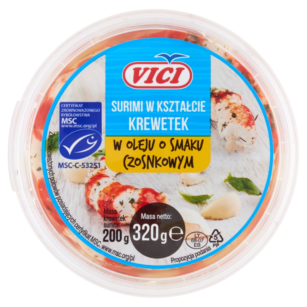 Vici Surimi w kszt krewetek  320/200g