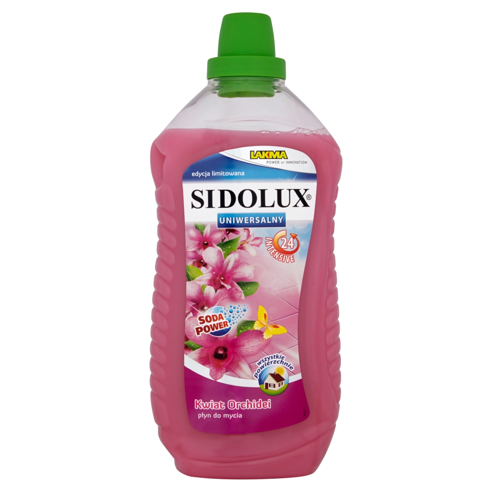 Płyn uniwersalny Kwiat Orchidei Sidolux1L esklep.polomarket.pl