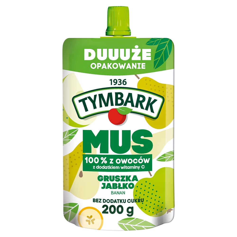 Mus Owocowy Tymbark sort 200g esklep.polomarket.pl