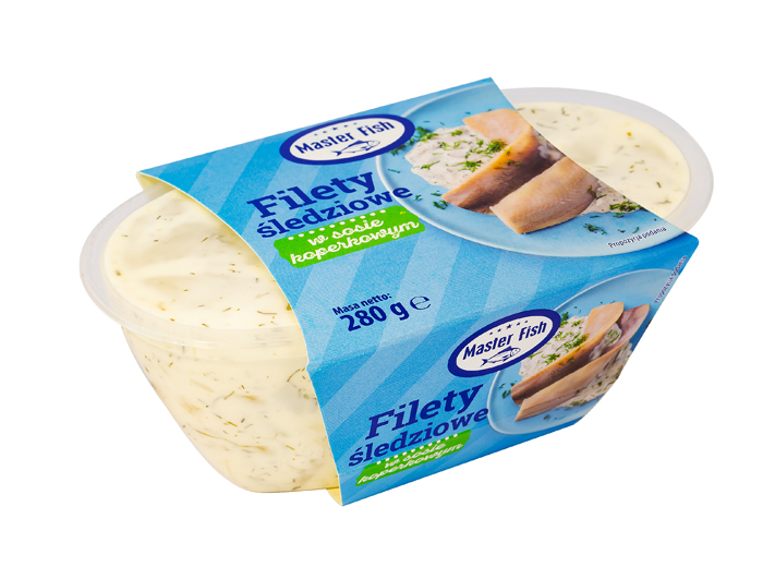 Master Fish filety śledziowe w sosie koperkowym 280g