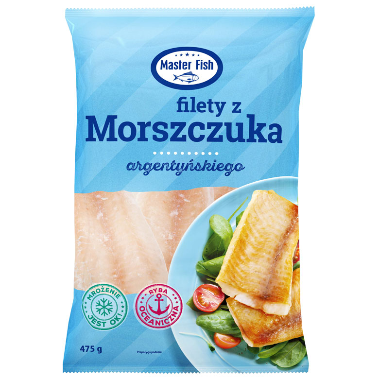 Filety z morszczuka bez skóry Master Fish 475 g