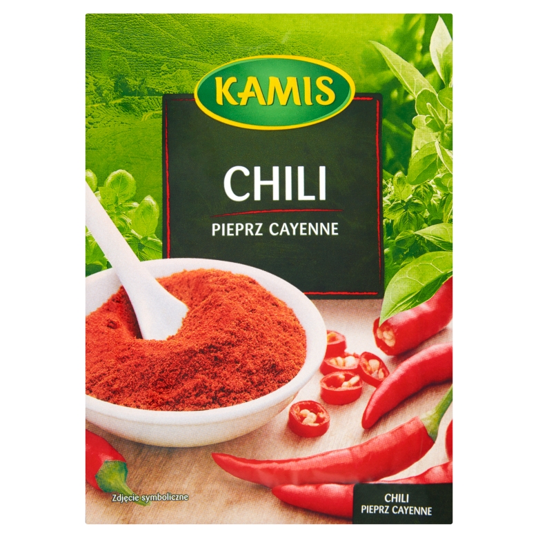 Przyprawa chili Kamis 15g esklep.polomarket.pl
