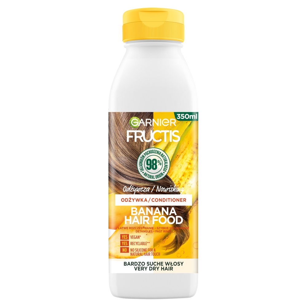 FRUCTIS HAIR FOOD MENU BANAN Odżywka 350ML