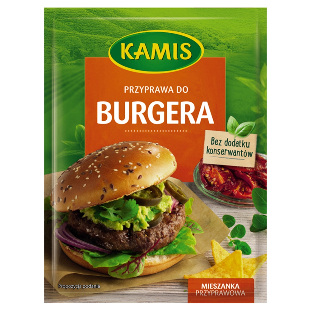 Przyprawa do burgera Kamis 20g esklep.polomarket.pl