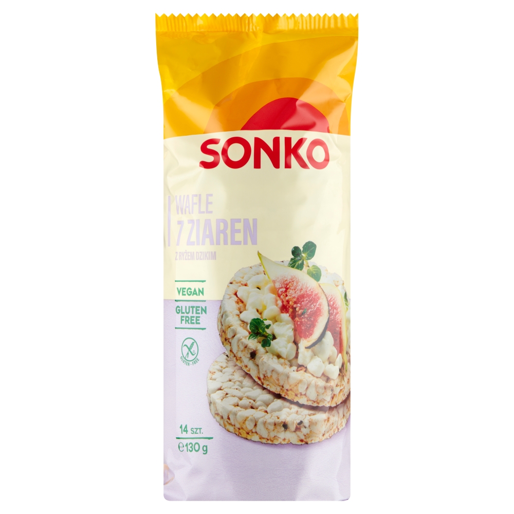 Wafle ryżowe 7ziaren Sonko130g