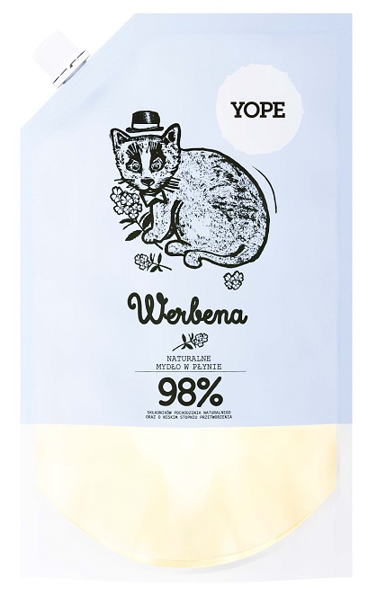 Zapas mydła do rąk werbena Yope 500ml