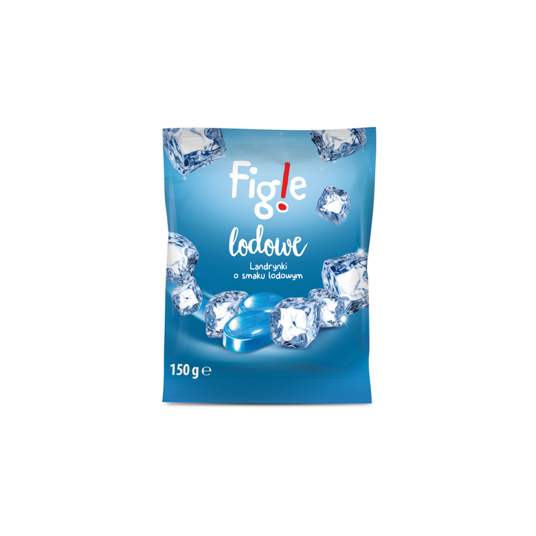 Landrynki o smaku lodowym Figle 150g