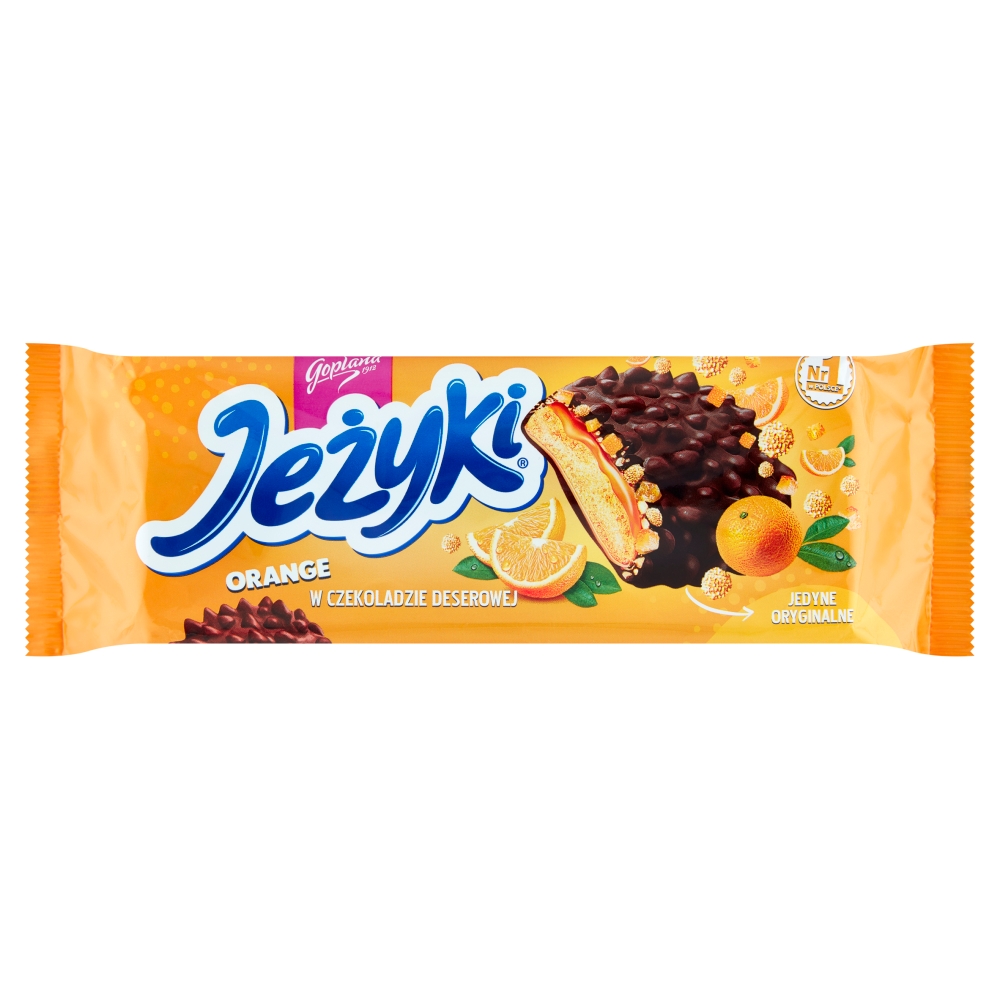 Ciastka pomarańczowe Jeżyki 140g