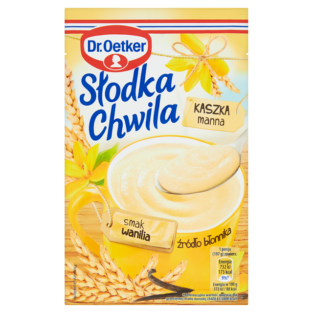 Kaszka Waniliowa manna Kaszka 47,5g esklep.polomarket.pl