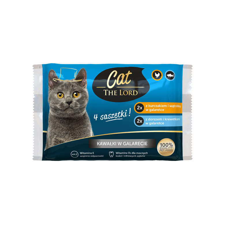 CTL sasz. dla kota galar. sort. 4x100g