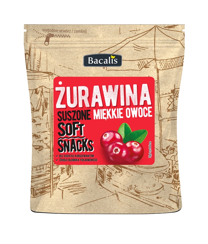 Żurawina suszone Bacalis Soft 150g