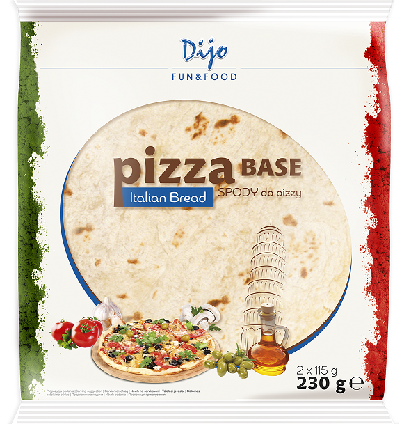Spody do pizzy Dijo 230g