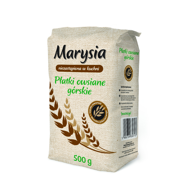 Płatki owsiane górskie  Marysia 500g