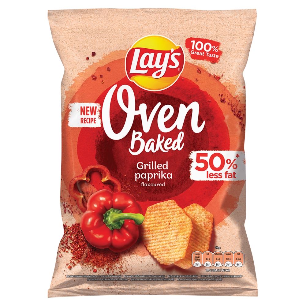 Chipsy Lays Oven Baked Gril.Papryka 110g
