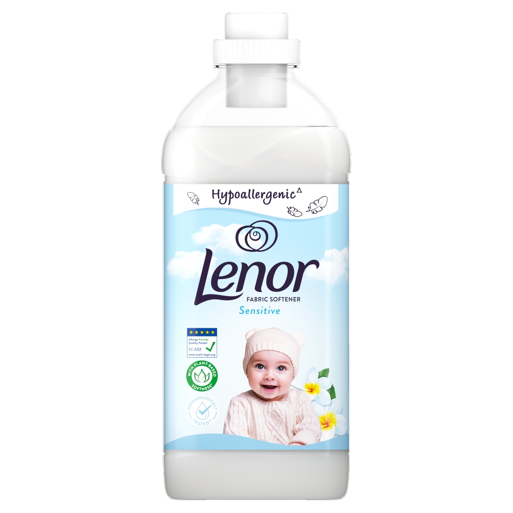 Płyn do płukania tkanin Sensitive 49 prań Lenor 1,23l esklep.polomarket.pl