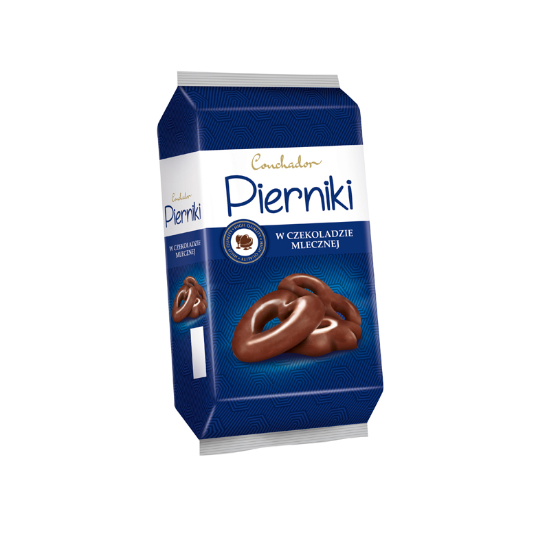 Pierniki w czekoladzie mlecznej Conchador 500g