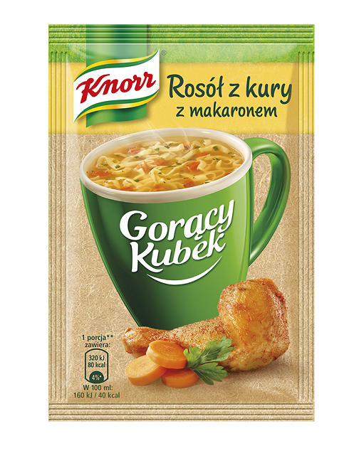 Zupa rosół z kury Gorący kubek 12g