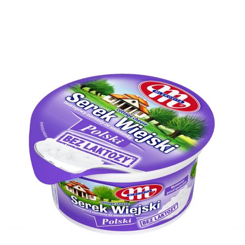 Serek wiejski Polski bez laktozy 180g esklep.polomarket.pl