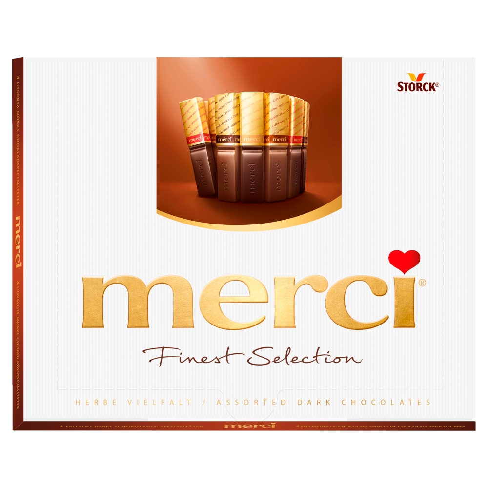 Czekoladki Merci brązowe 250g esklep.polomarket.pl