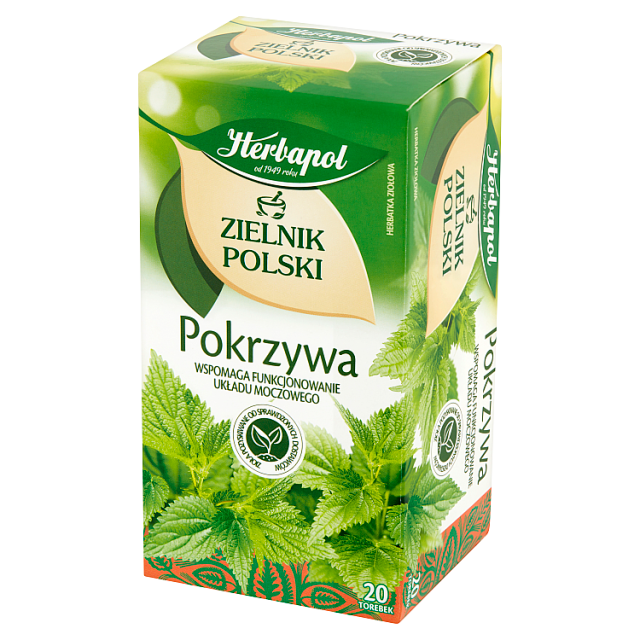 Herbatka pokrzywa Zielnik Polski Herbapol 20tb esklep.polomarket.pl