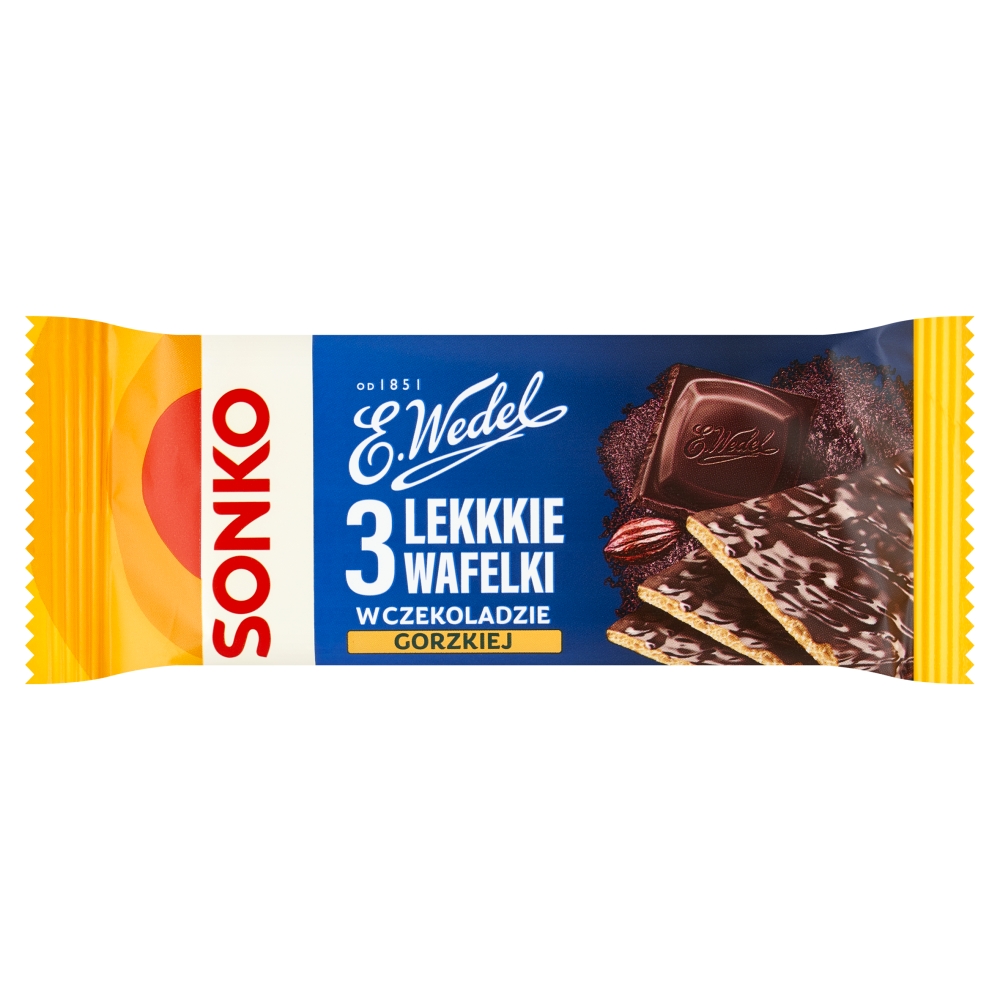 Sonko Lekkkie waf w czek gorz E.Wedel36g