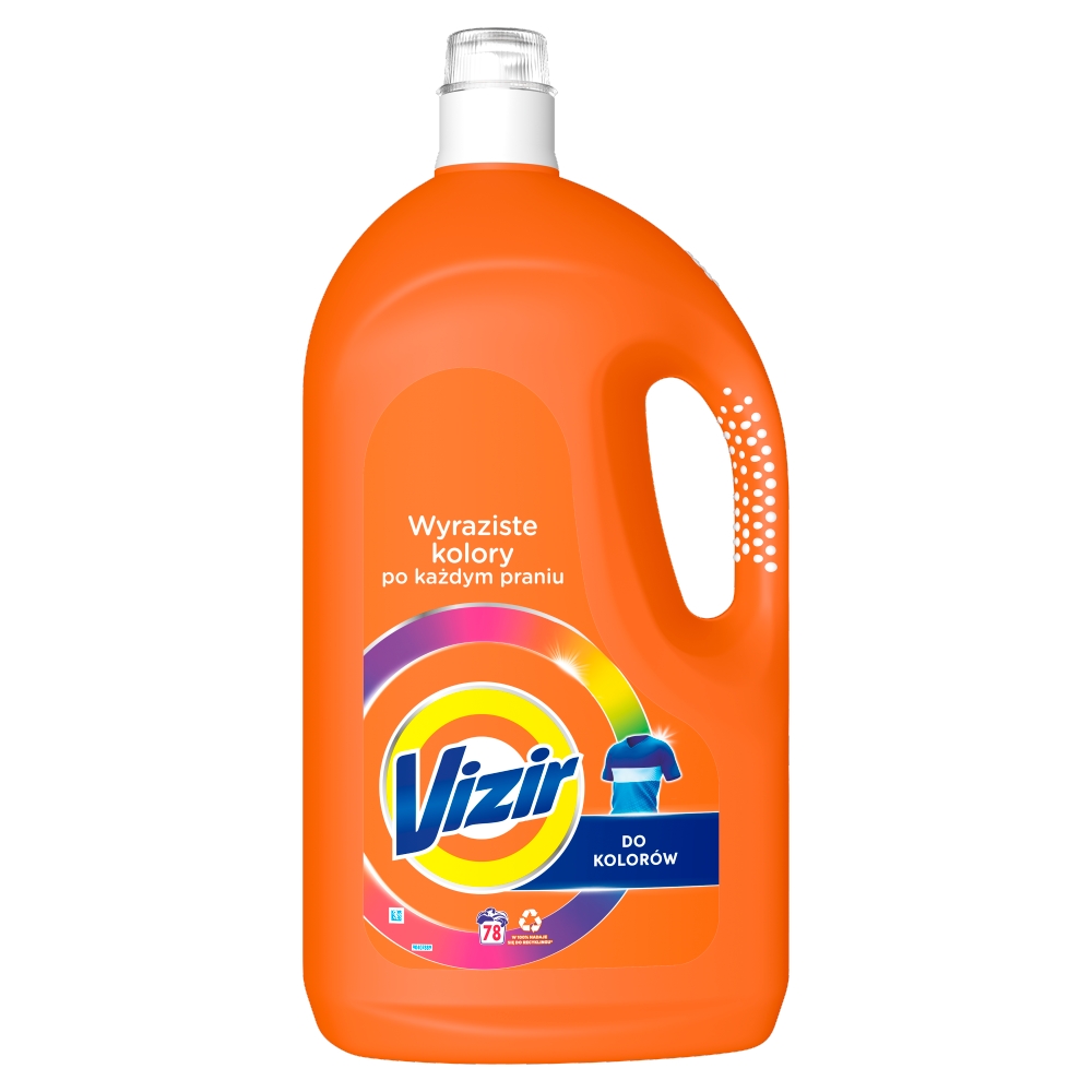 Płyn do prania kolor Vizir 78 prań 3,9l