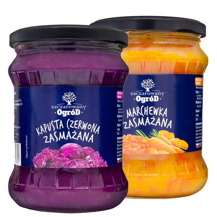 Zaczarowany Ogród Warzywa zasmażane mix 460g