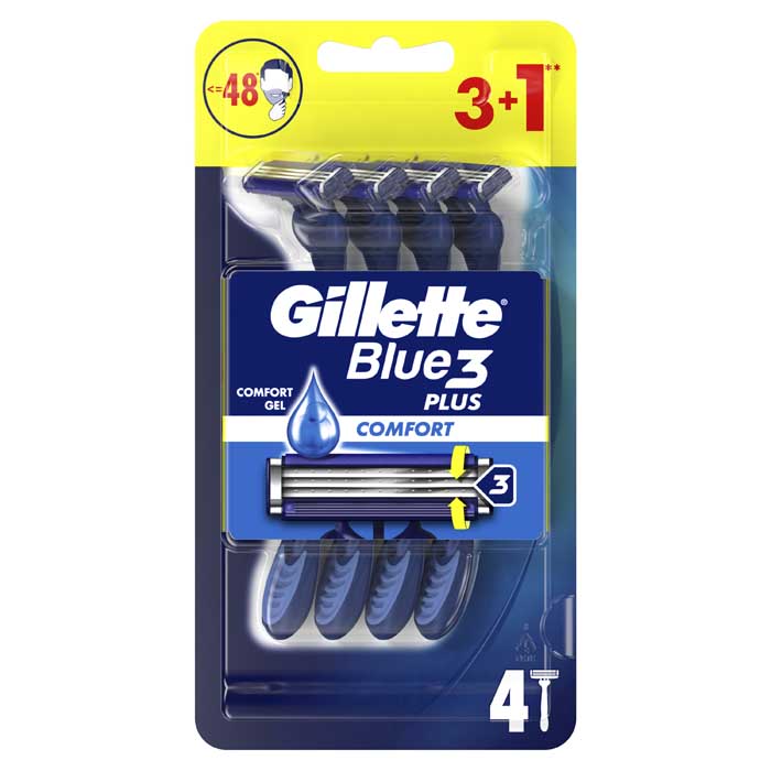 Maszynka Gillette Blue3 d/golenia 3+1szt