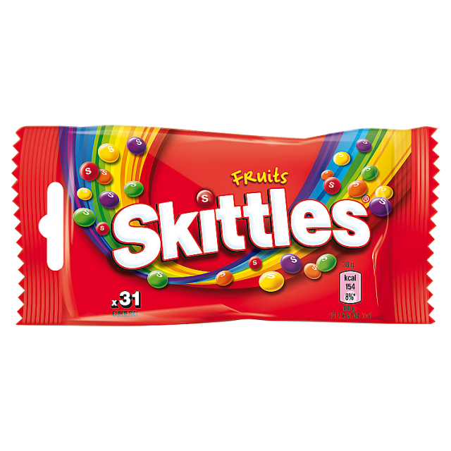 Cukierki Skittles Fruits 38g esklep.polomarket.pl