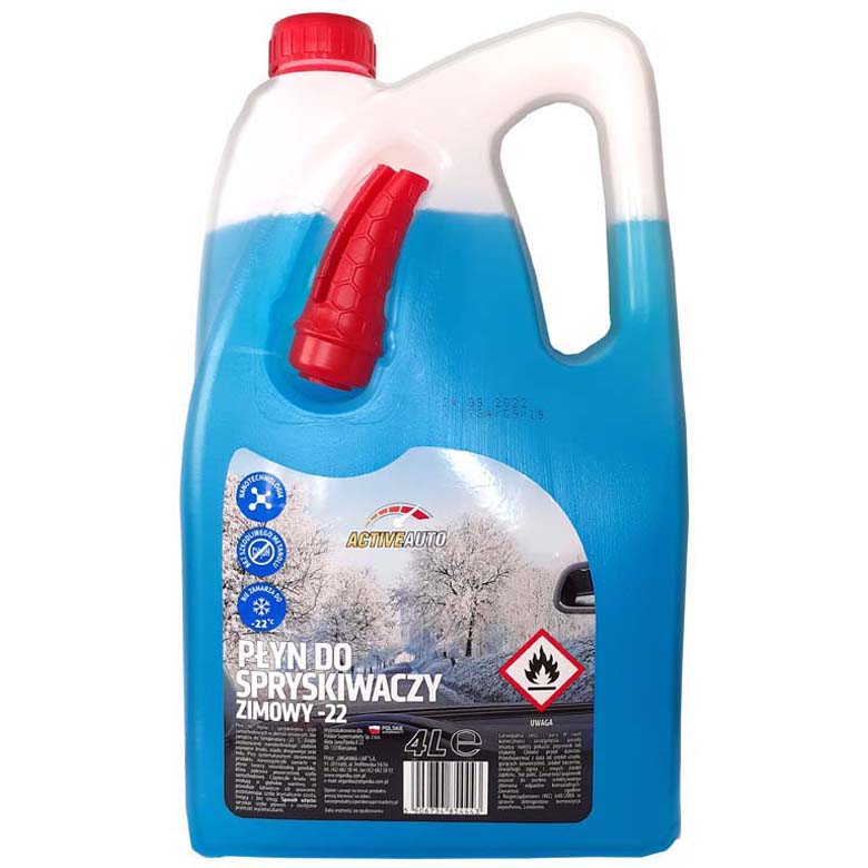 Płyn do spryskiwaczy zimowy Active Auto 4L