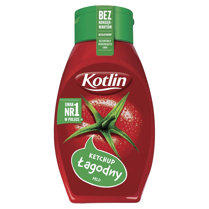 Ketchup łagodny  Kotlin 450g esklep.polomarket.pl