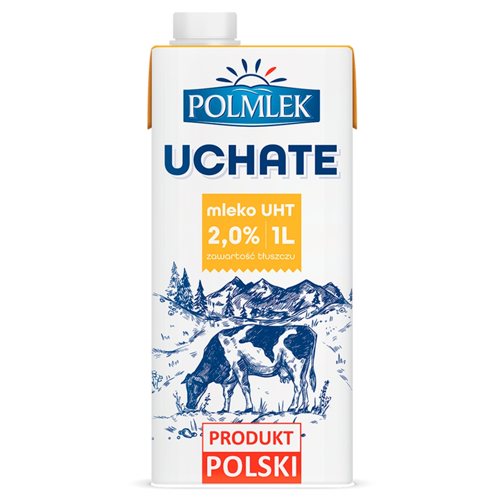 Mleko Uchate POLMLEK 2% 1 l esklep.polomarket.pl