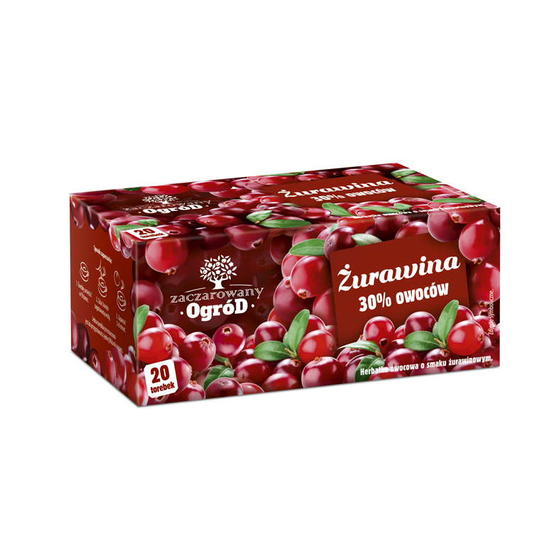 Herbatka owocowa żurawina Zaczarowany Ogród 40g