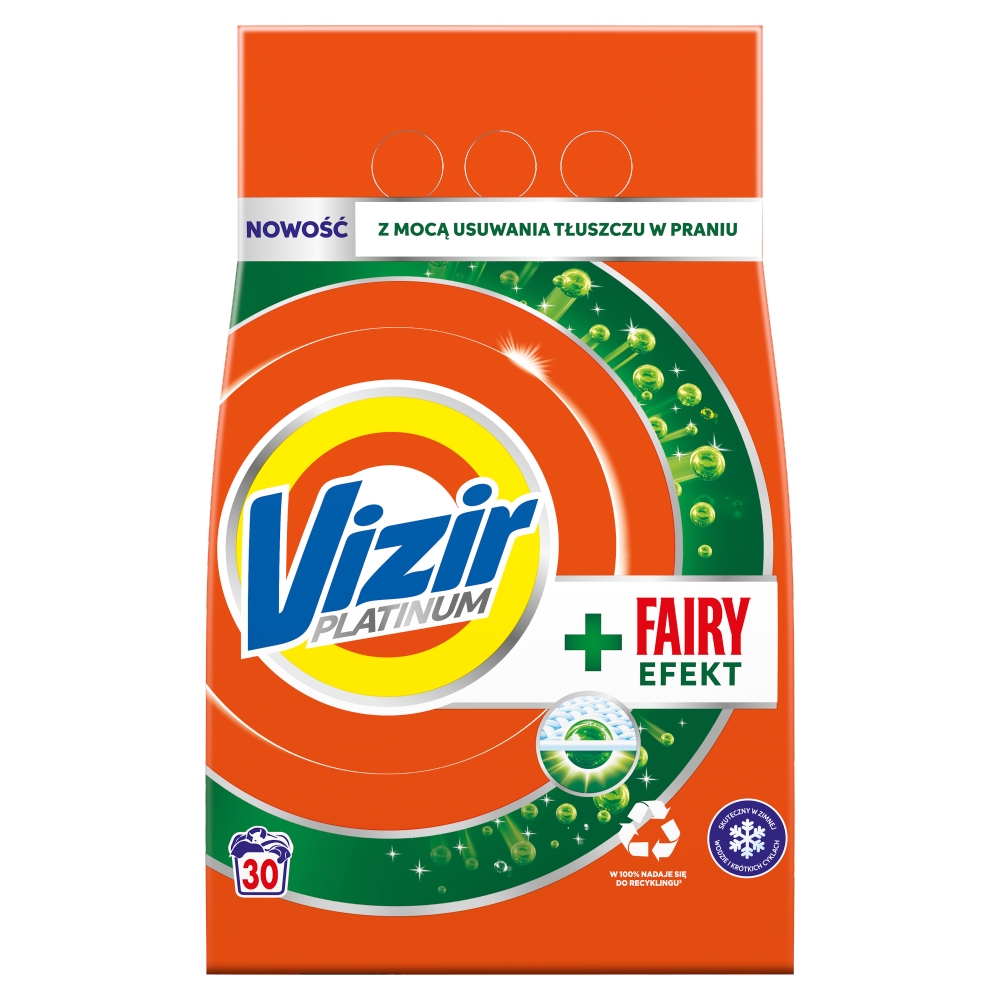 Proszek Fairy Efekt Vizir 30 prań 1,65kg