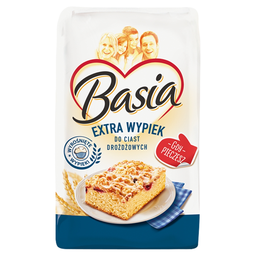 Mąka pszenna Basia extra wypiek T550 1kg esklep.polomarket.pl