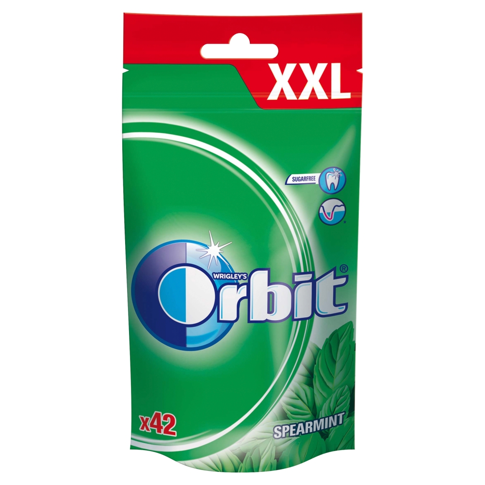 Guma Spearmint XXL Orbit 42dr. 58g esklep.polomarket.pl
